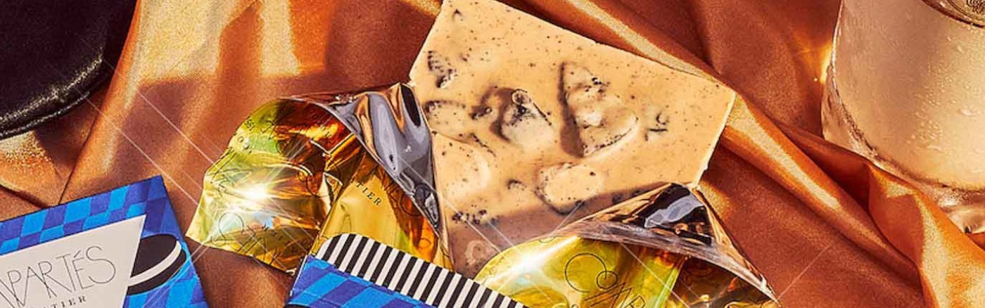 Gourmet White Chocolate Bars.