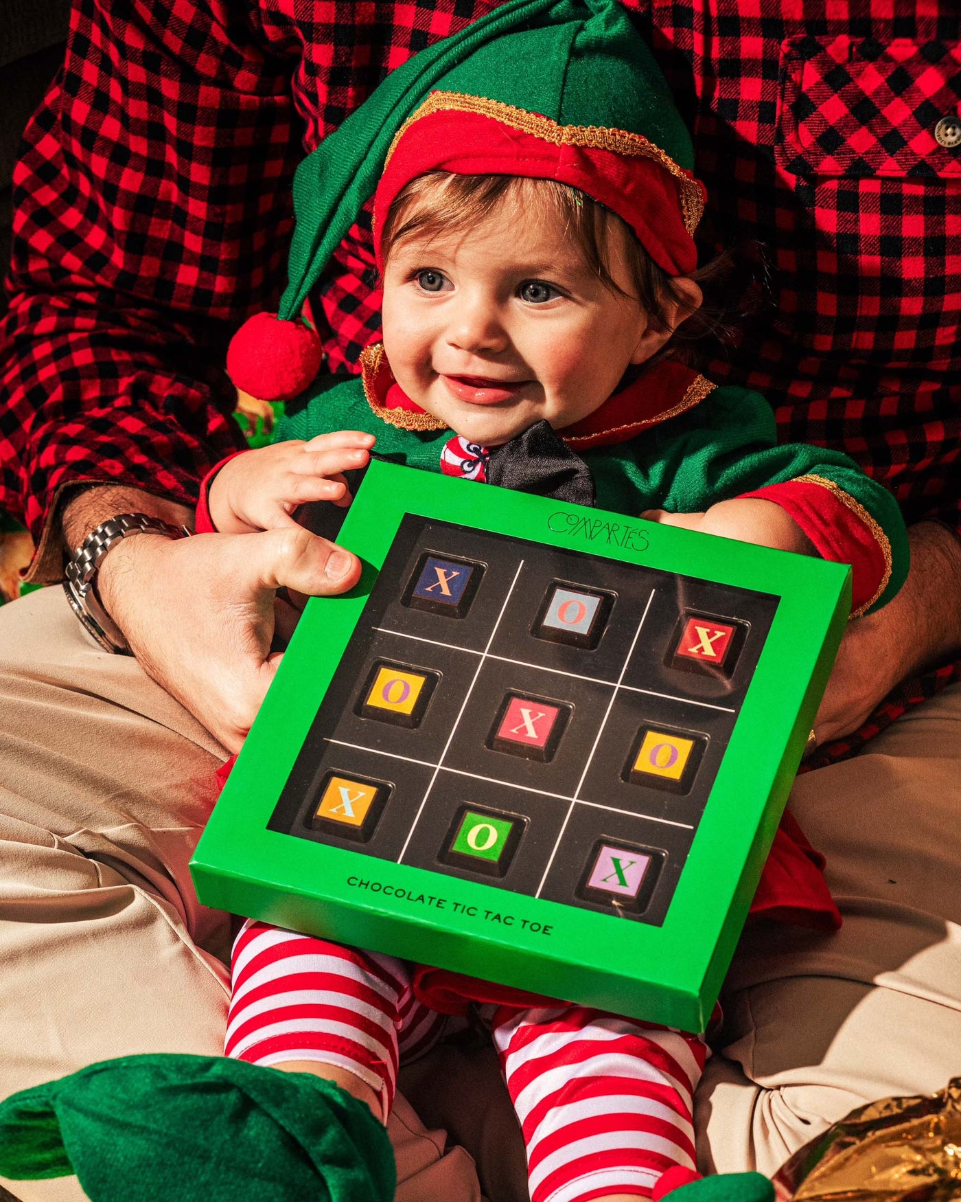 Chocolate Christmas Gift Tic Tac Toe