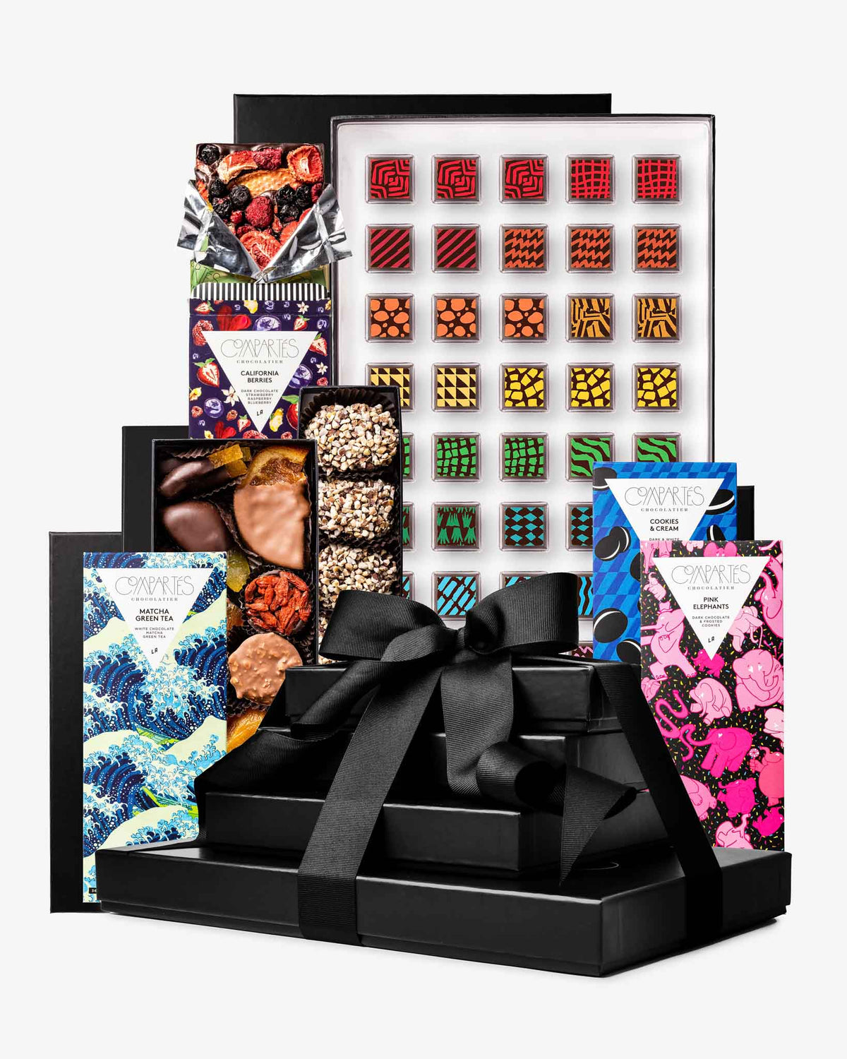 Gourmet Gift Basket Chocolate Gift Tower - Chocolates Gift Assortment