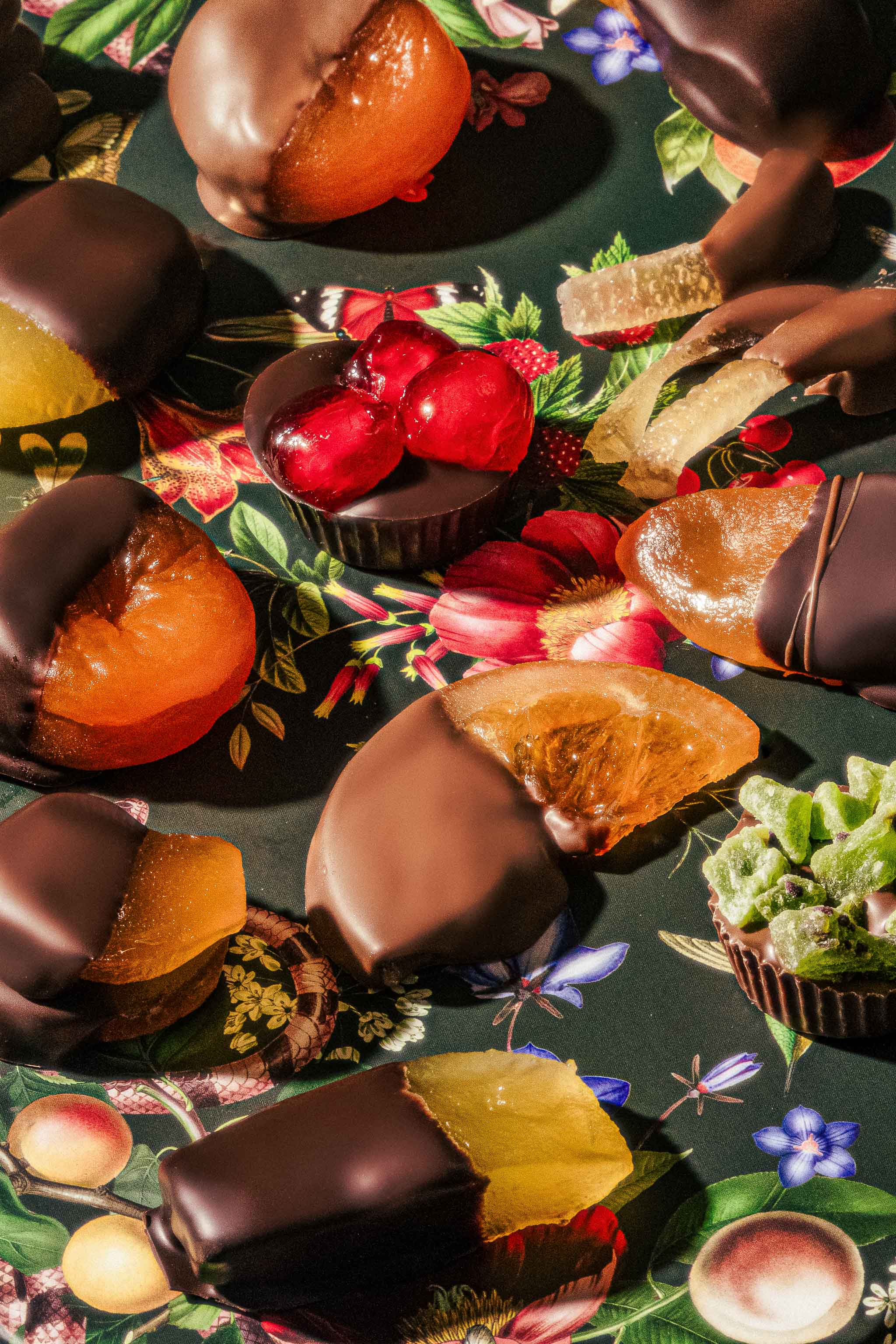 Treasures of the Orchard Chocolate Fruits Box