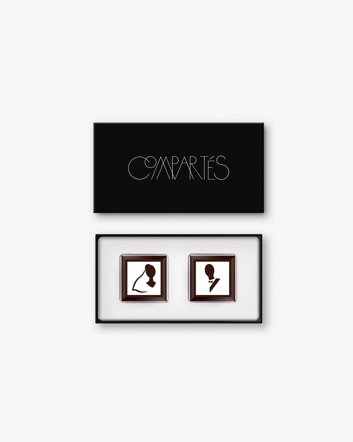 Wedding Favor Chocolates Bride Groom