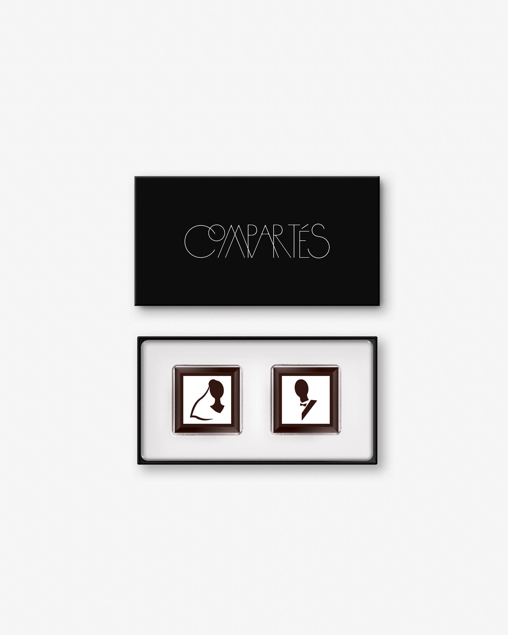 Wedding Favor Chocolates Bride Groom