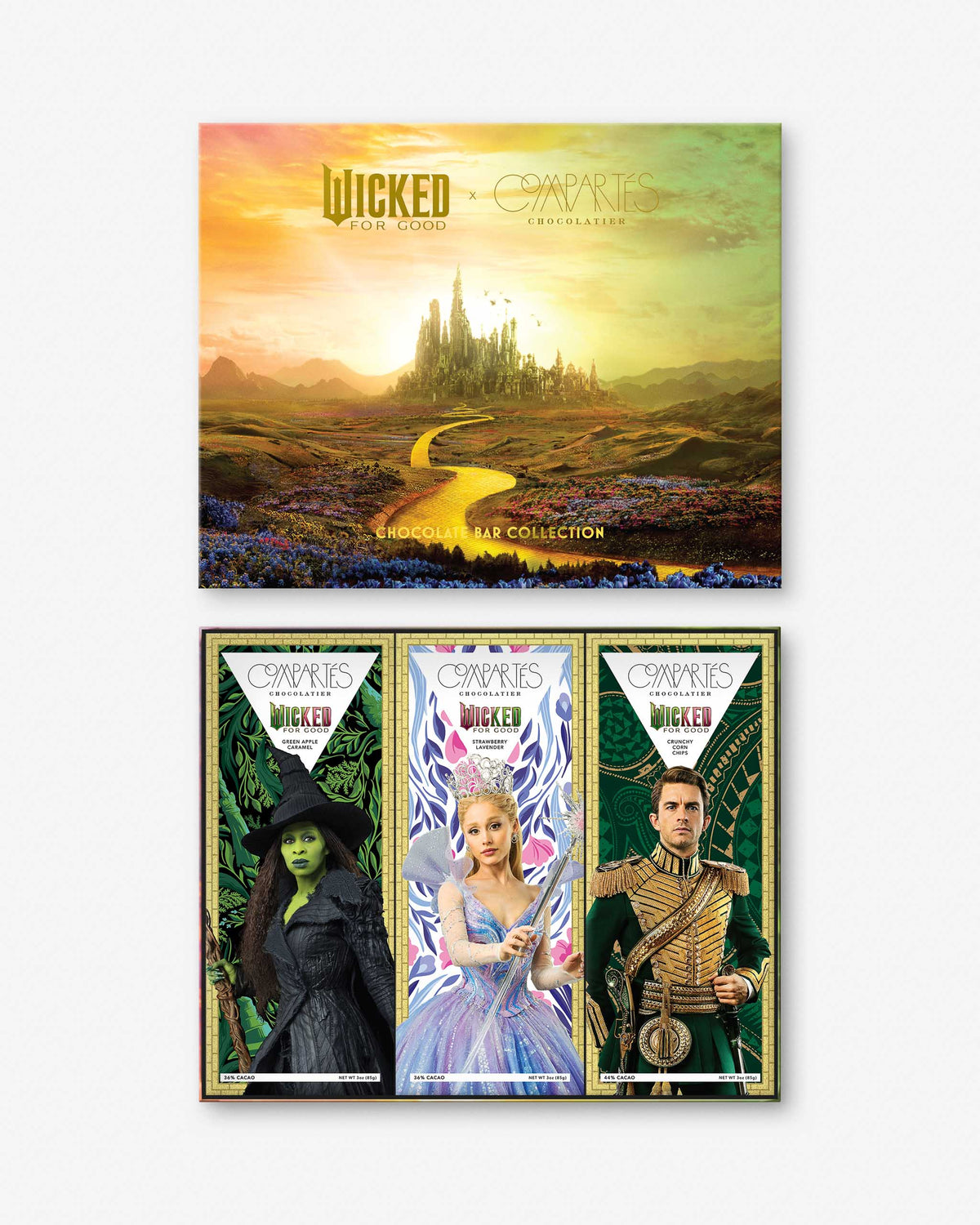 Wicked: For Good Movie Chocolate Bar Gift Set - Cast Edition
