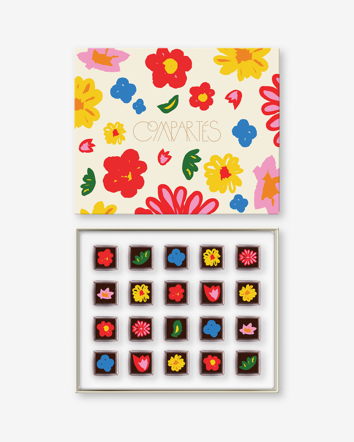 Floral Truffles Gift Box - Chocolate Flowers