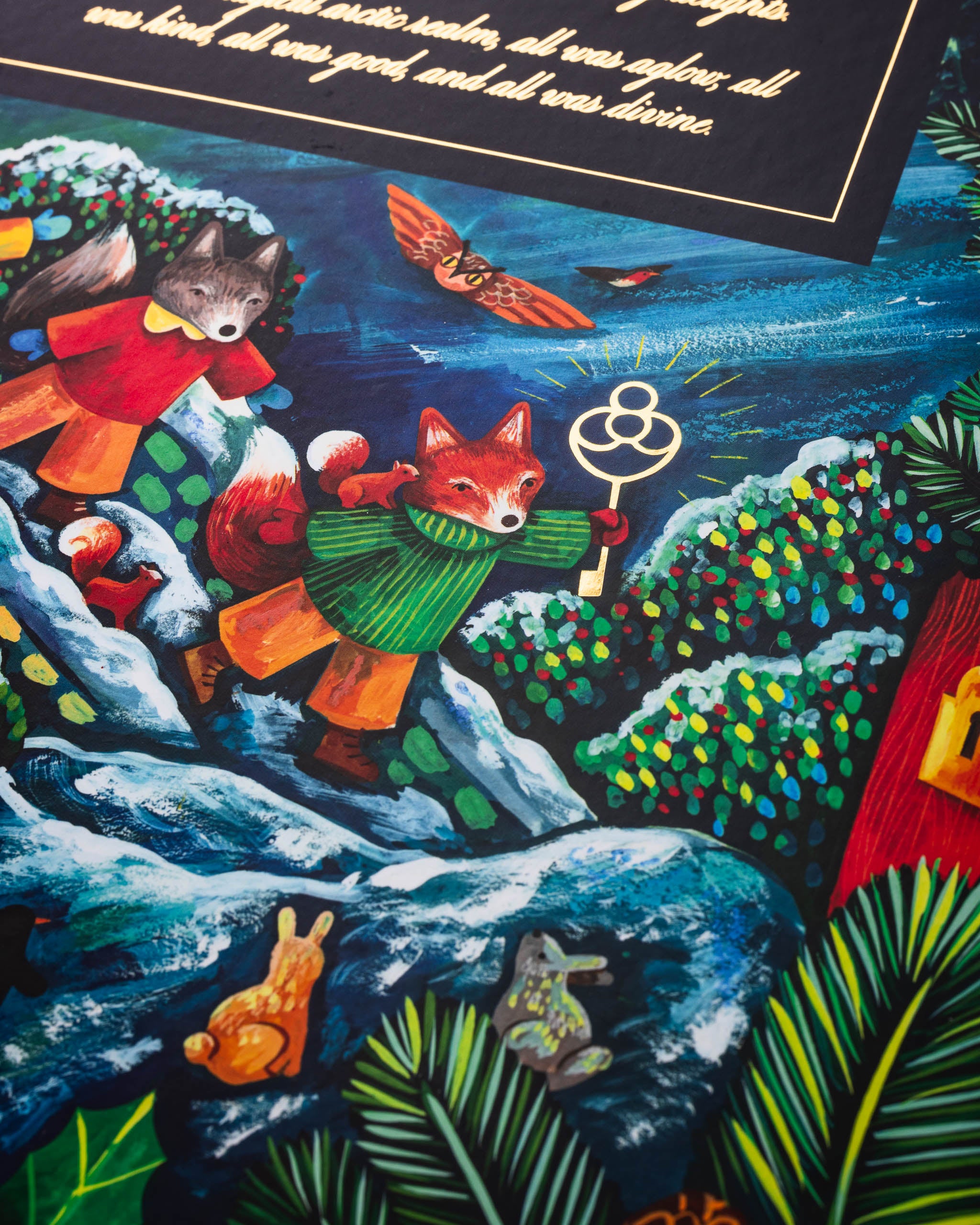 Chocolate Advent Calendar - Winter Fox