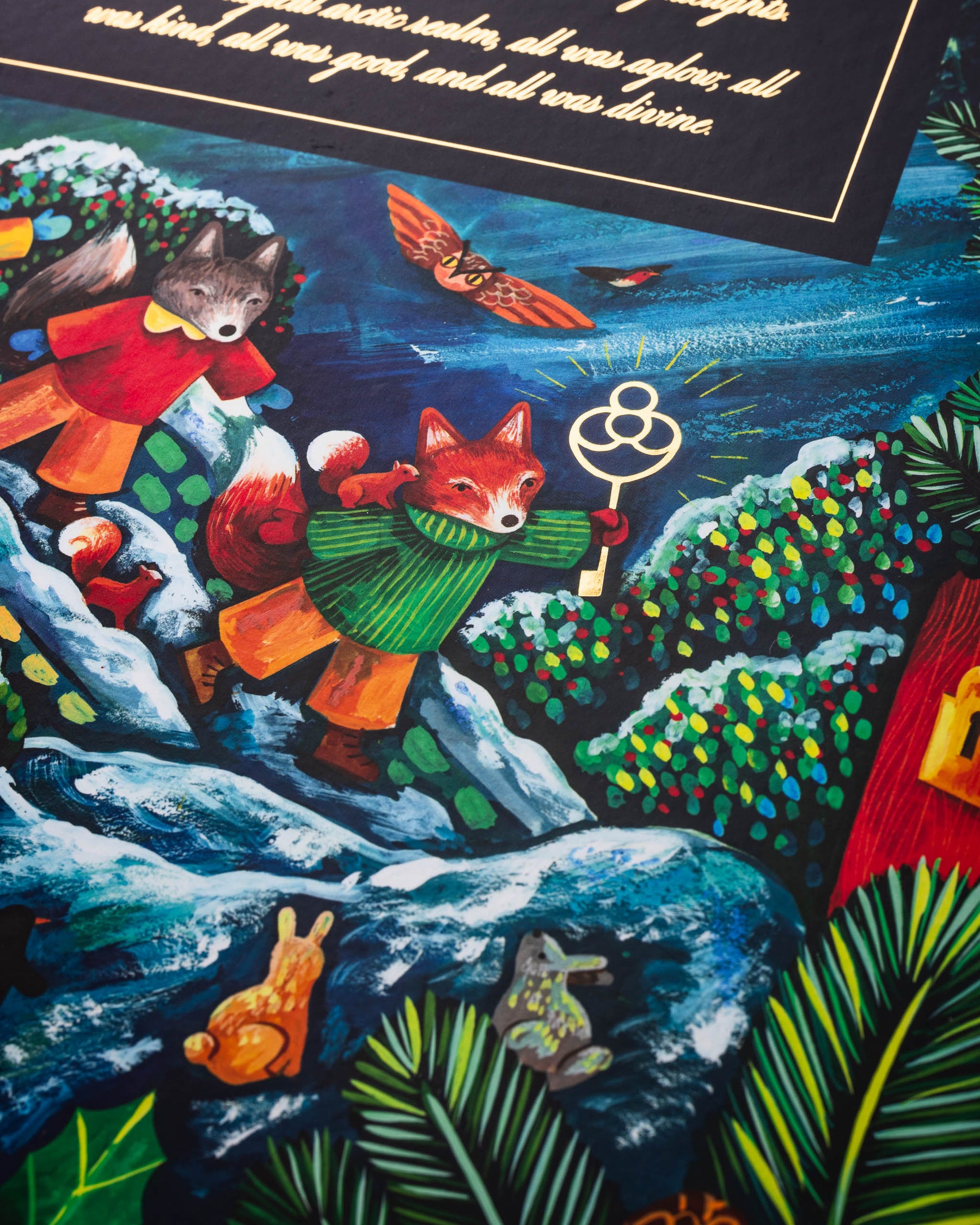 Chocolate Advent Calendar - Winter Fox