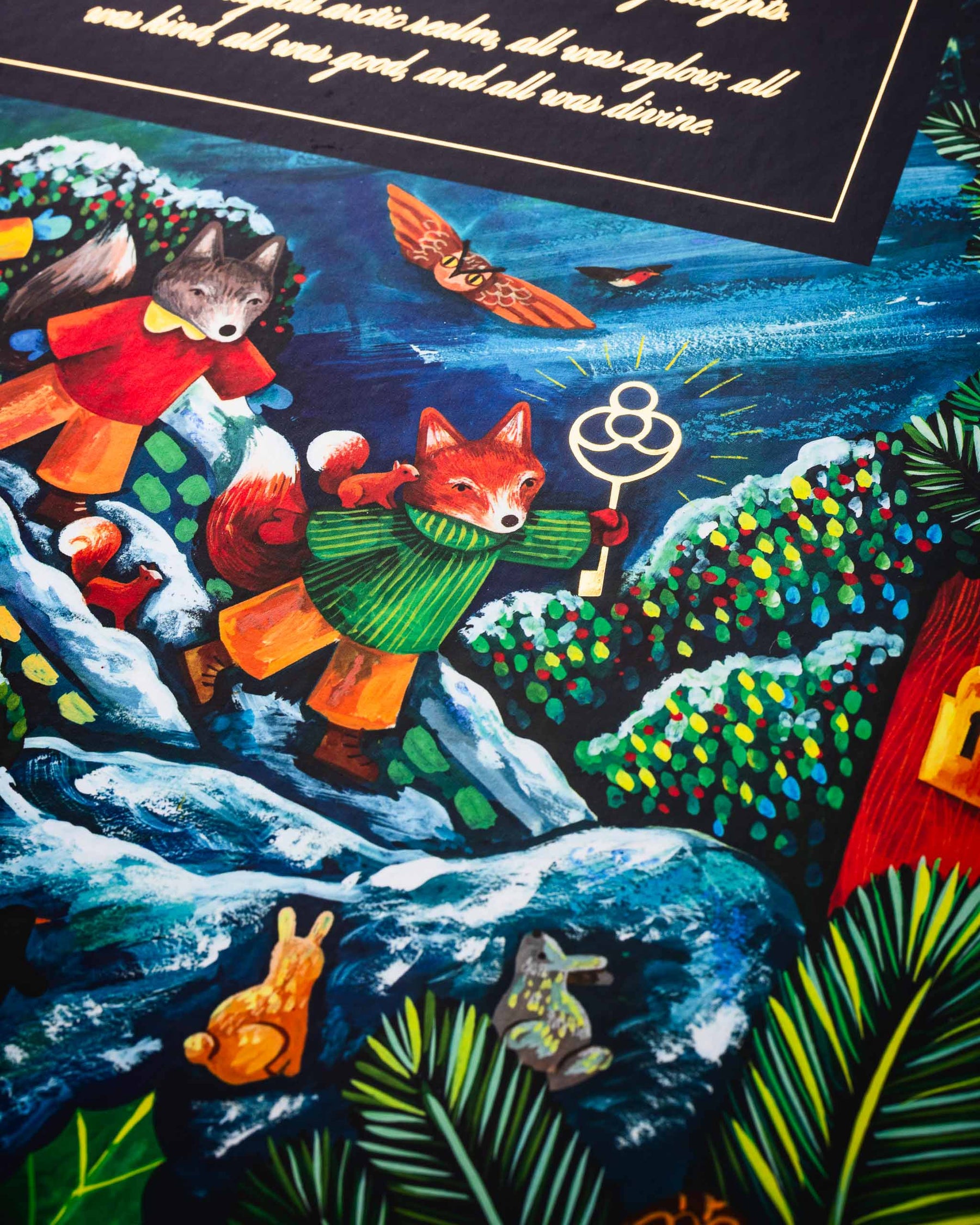 Chocolate Advent Calendar - Winter Fox