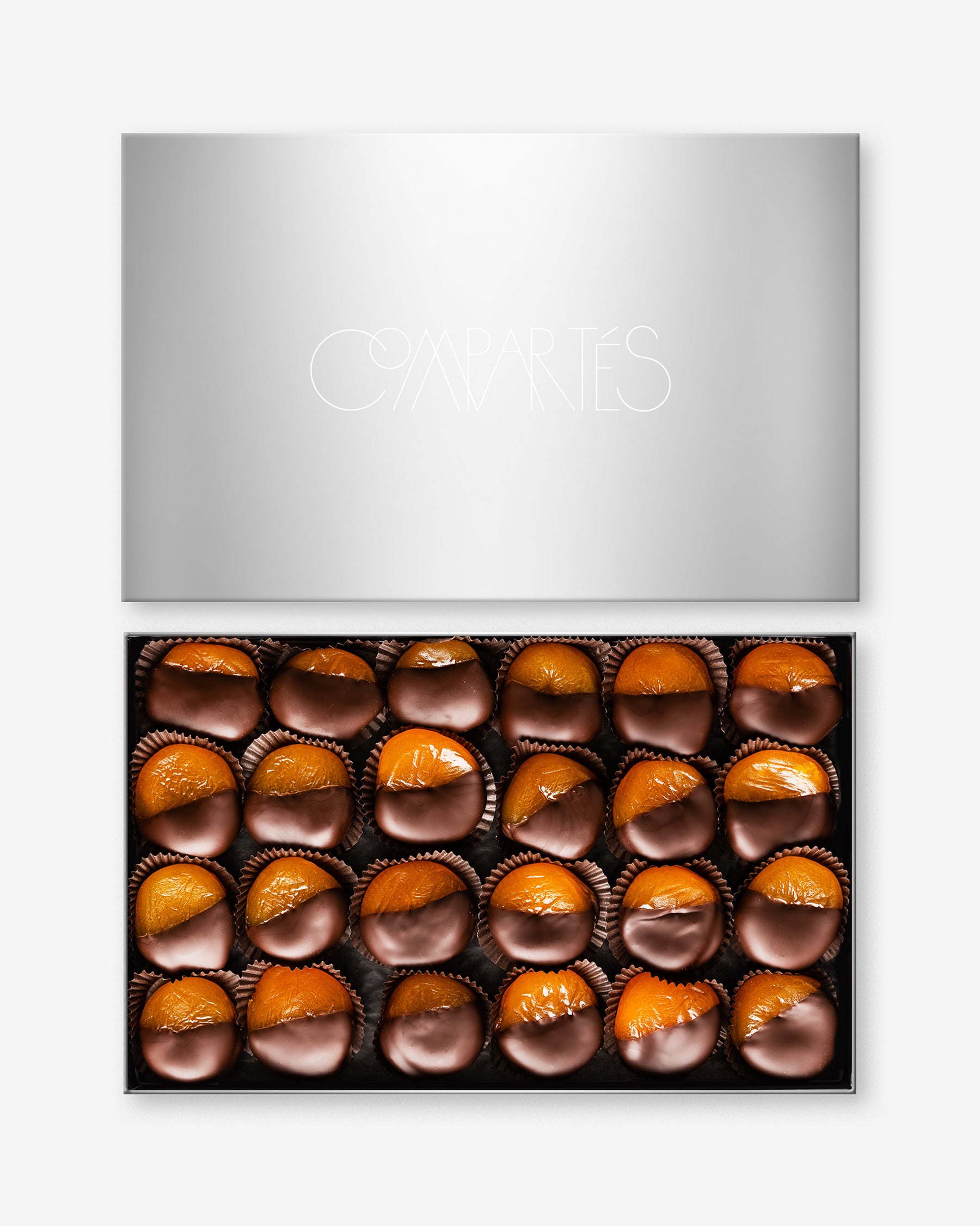 Dark Chocolate Covered Apricots Gift Box