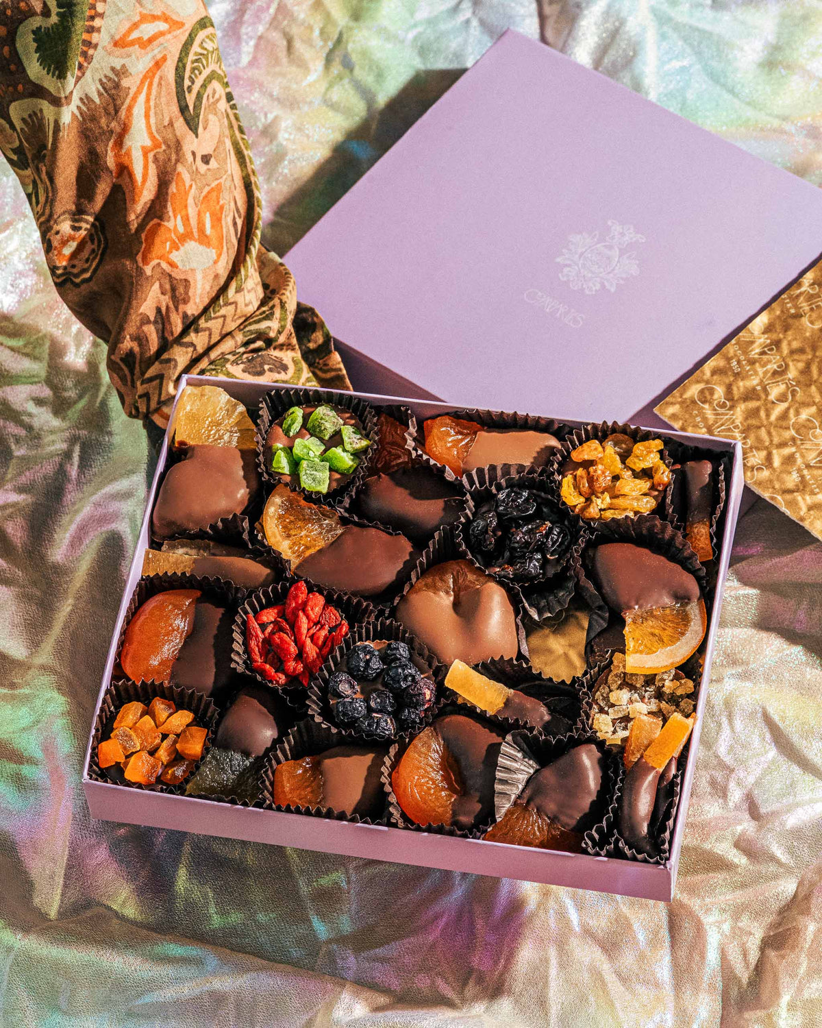 Easter Chocolate Dipped Fruits Gift Box