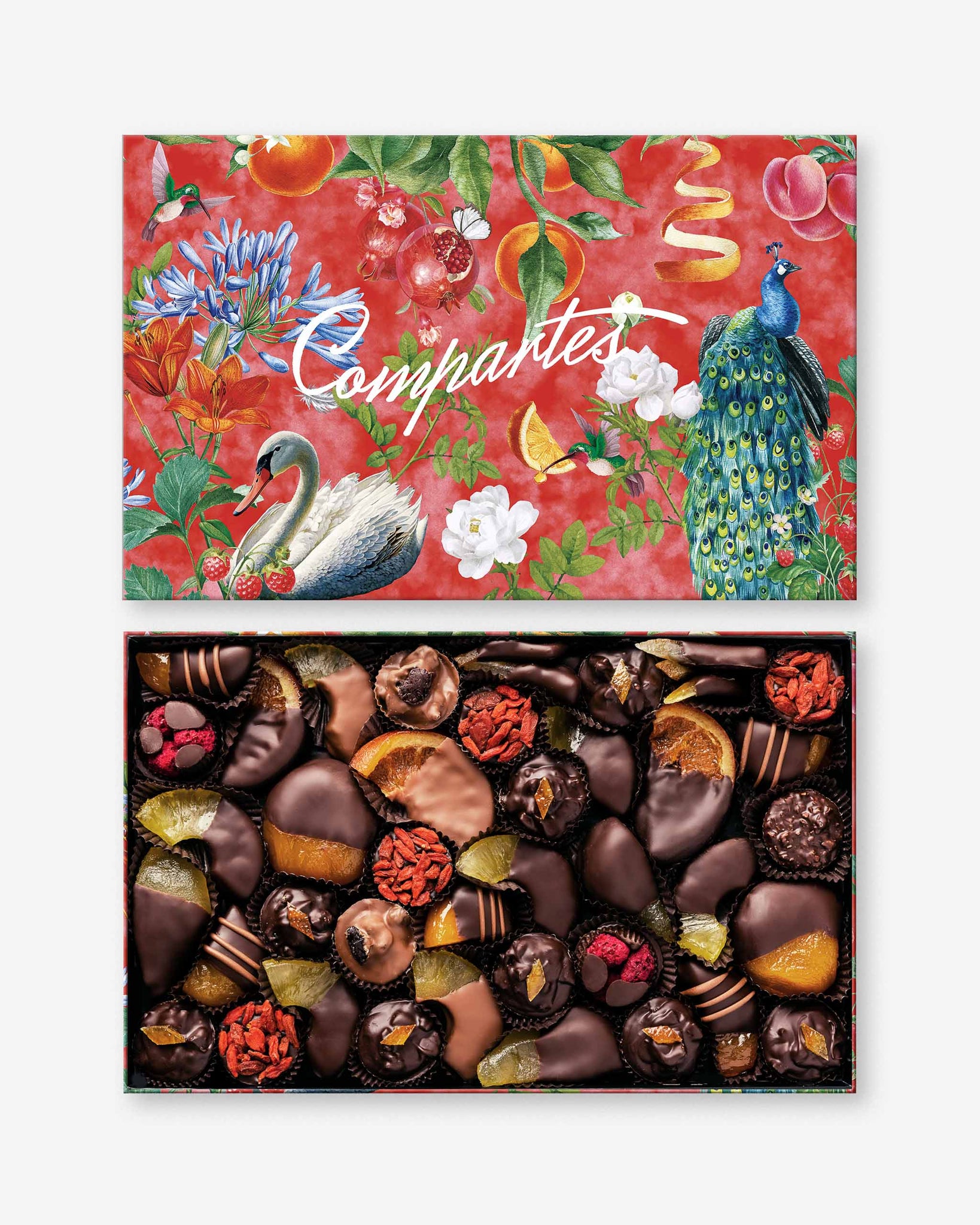 Luxury Chocolate Gift Box - Premium Chocolate Dipped Fruits - Gourmet Chocolates and Chocolate Gifts by Compartes