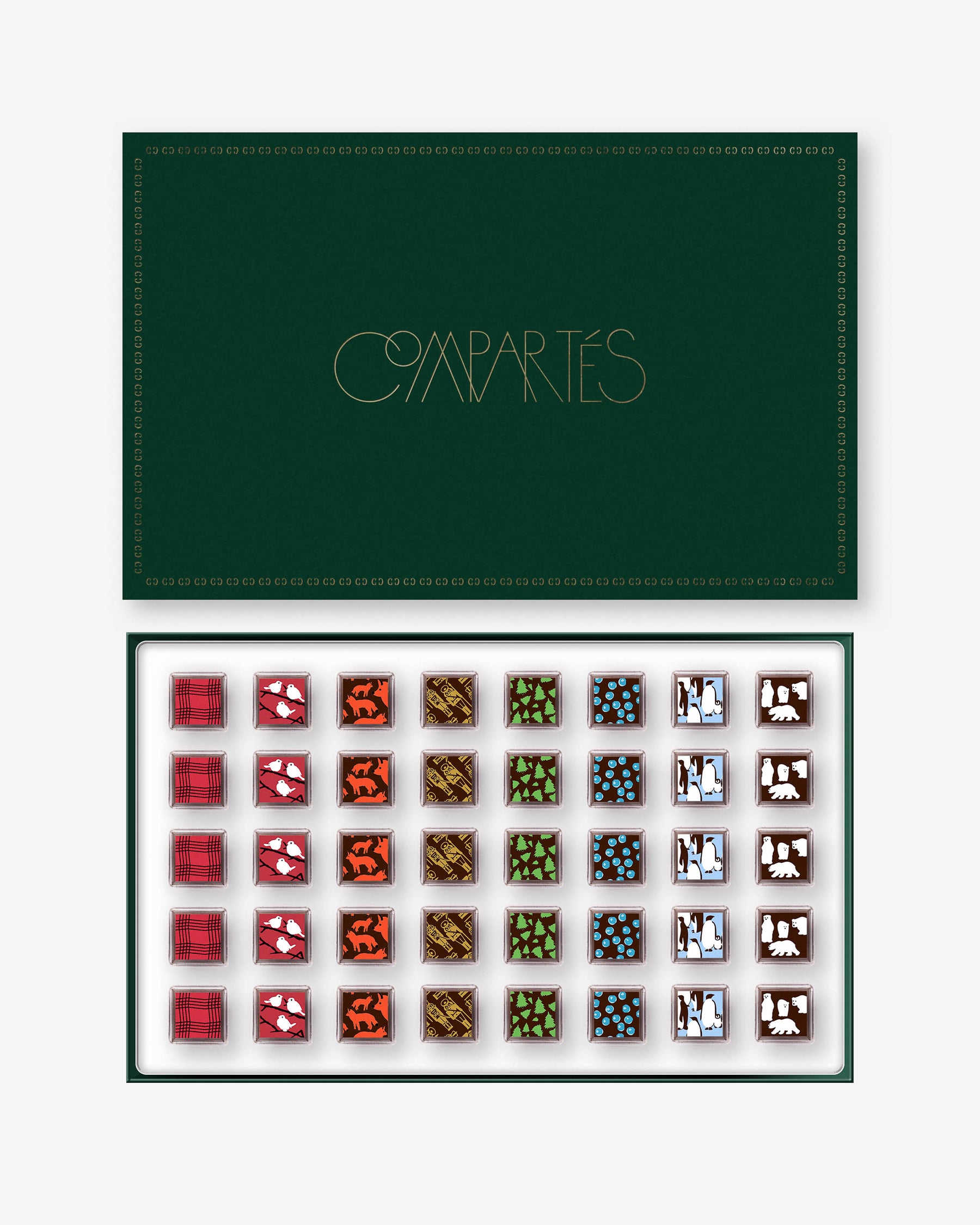 40 Piece Holiday Chocolates - Luxury Limited Edition Box