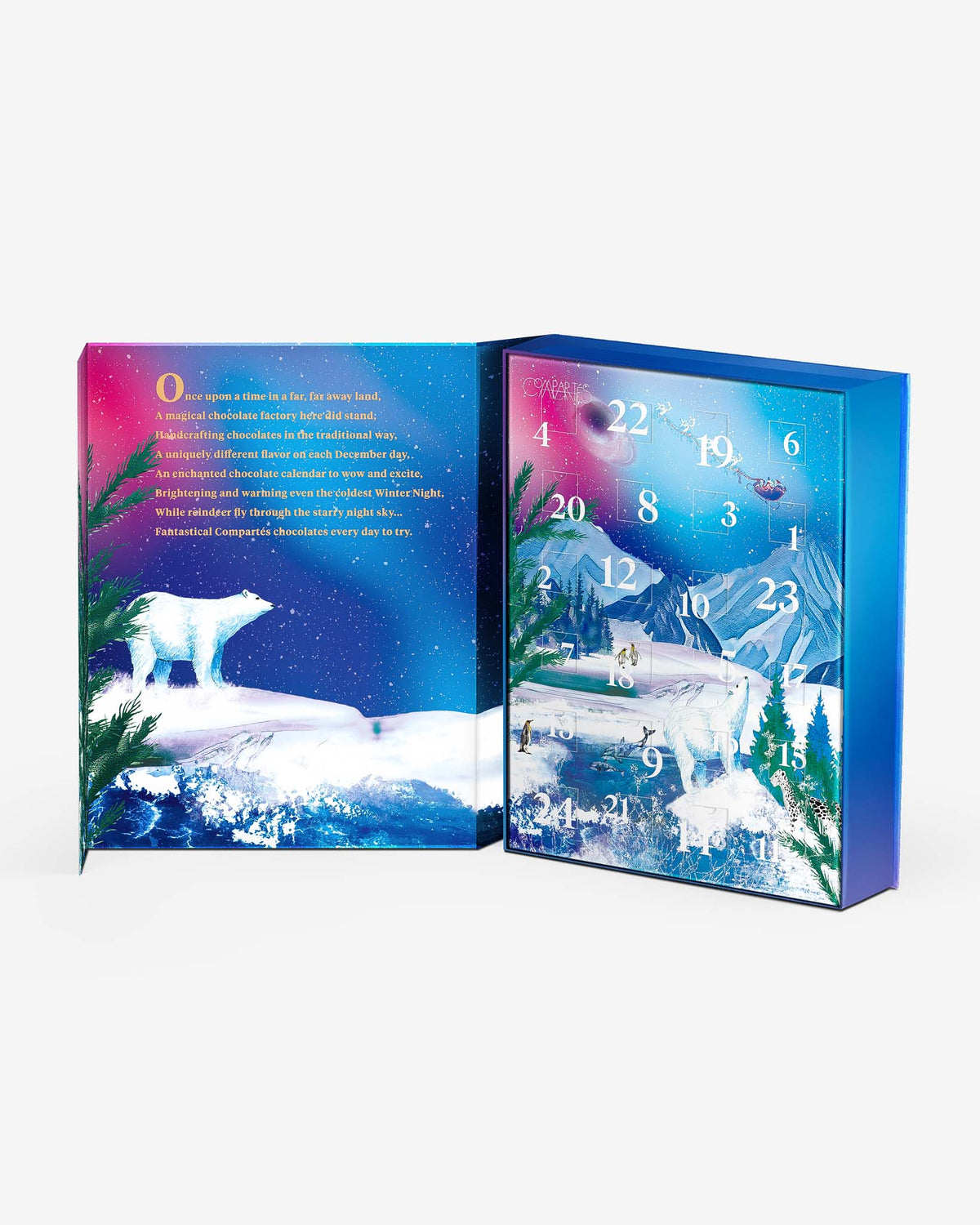 Gourmet Chocolate Advent Calendar - Luxury Chocolate Gifts by Compartes Los Angeles