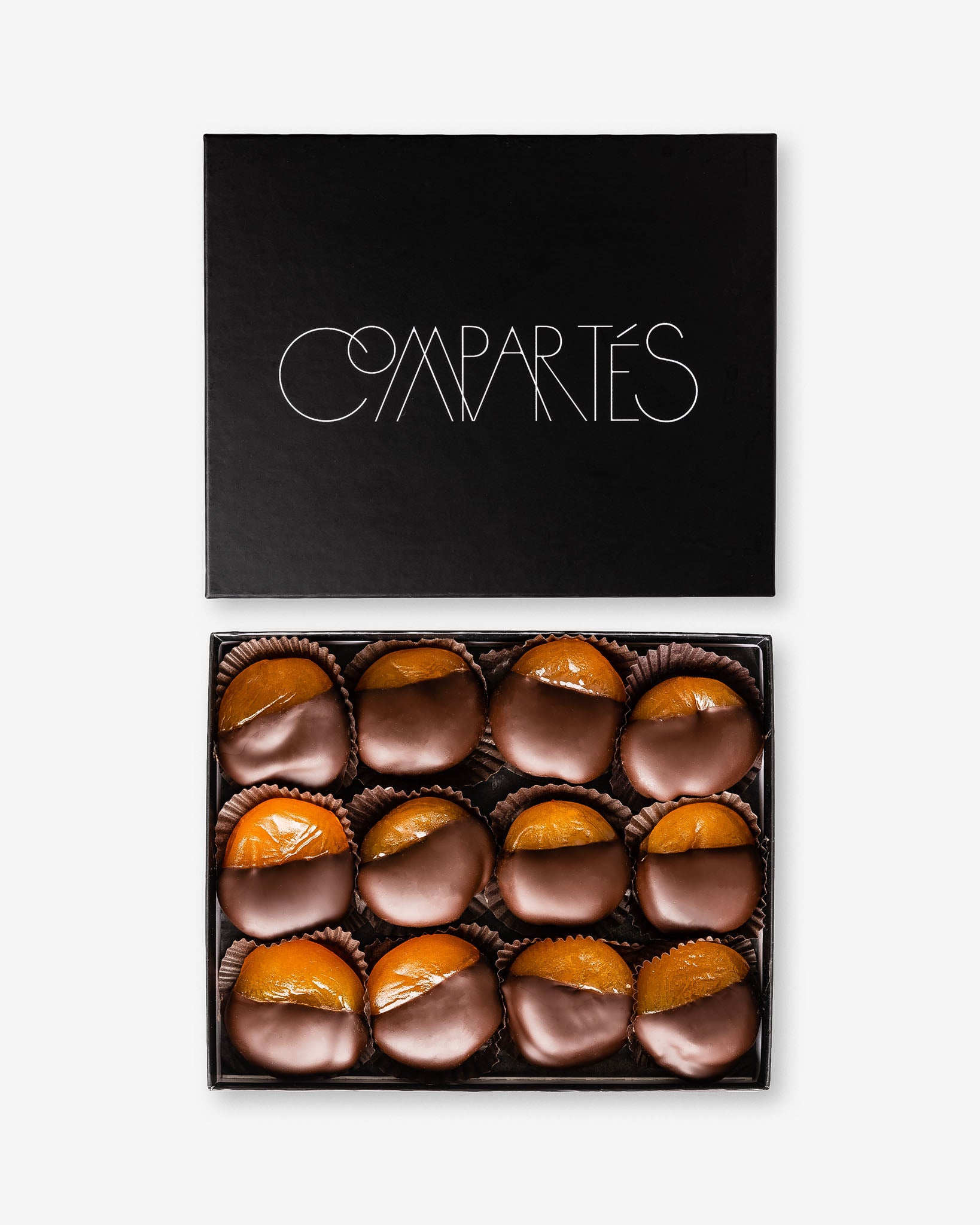 Dark Chocolate Covered Apricots Gift Box