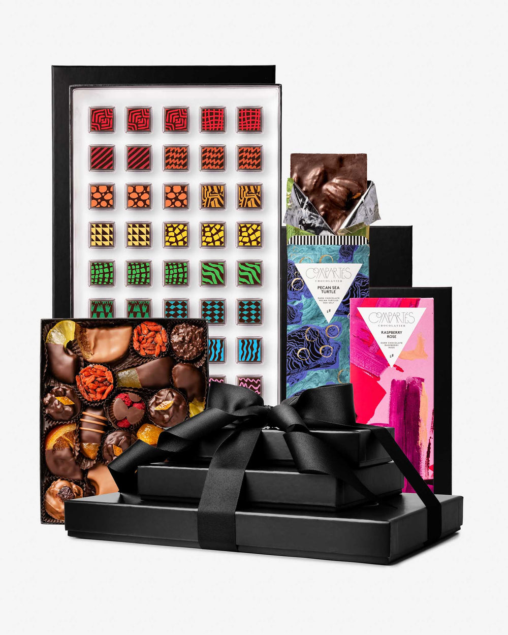 Deluxe Chocolate Tower Gift & Luxury Assortment Compartes