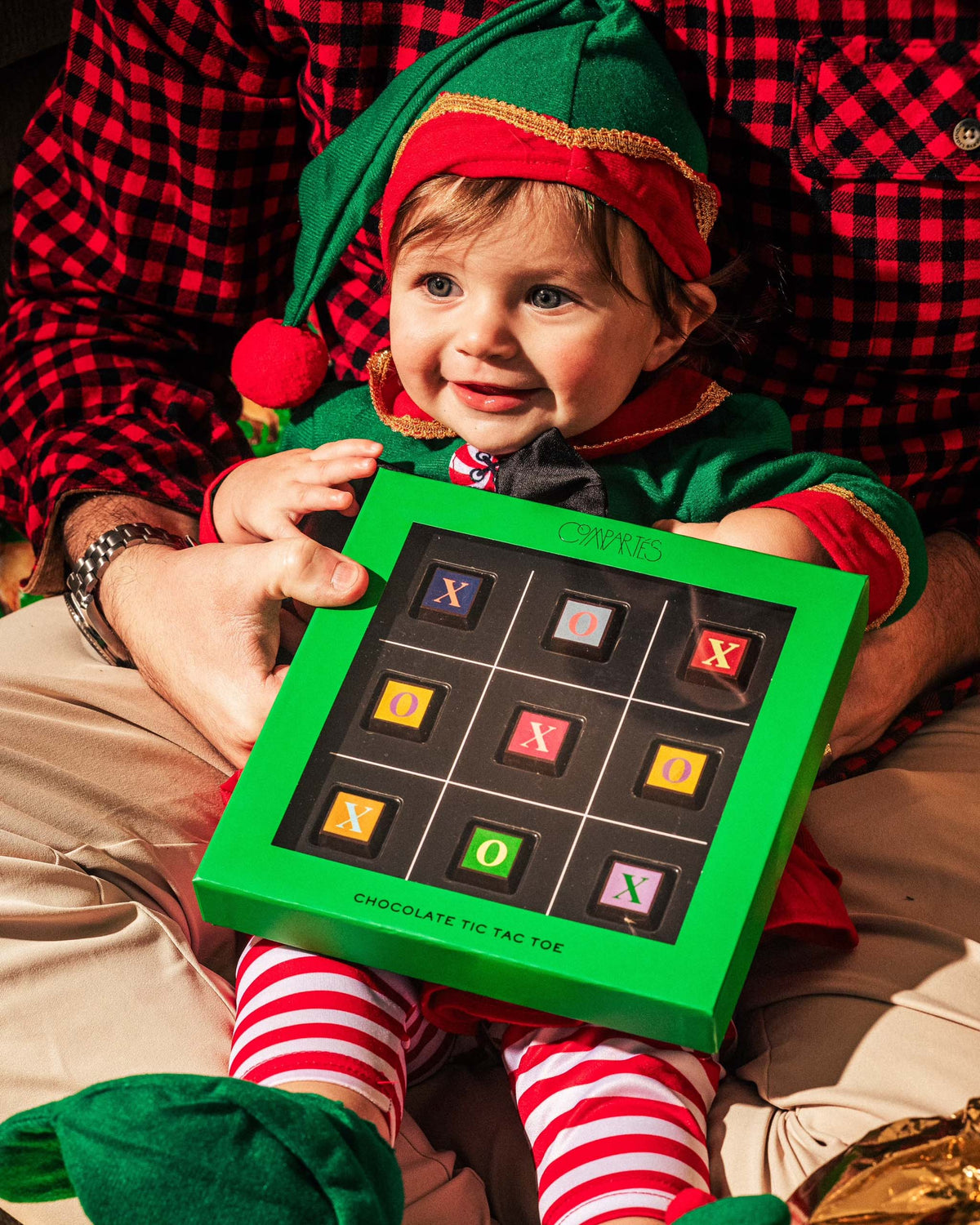 Chocolate Christmas Gift Tic Tac Toe
