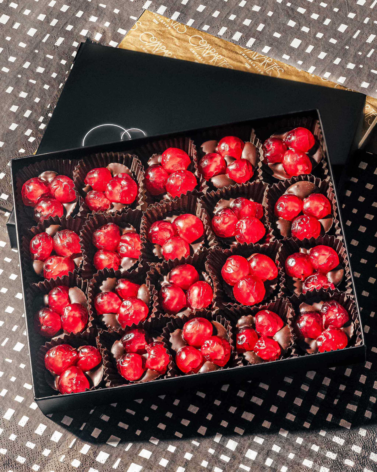 Gourmet Dark Chocolate Covered Cherries