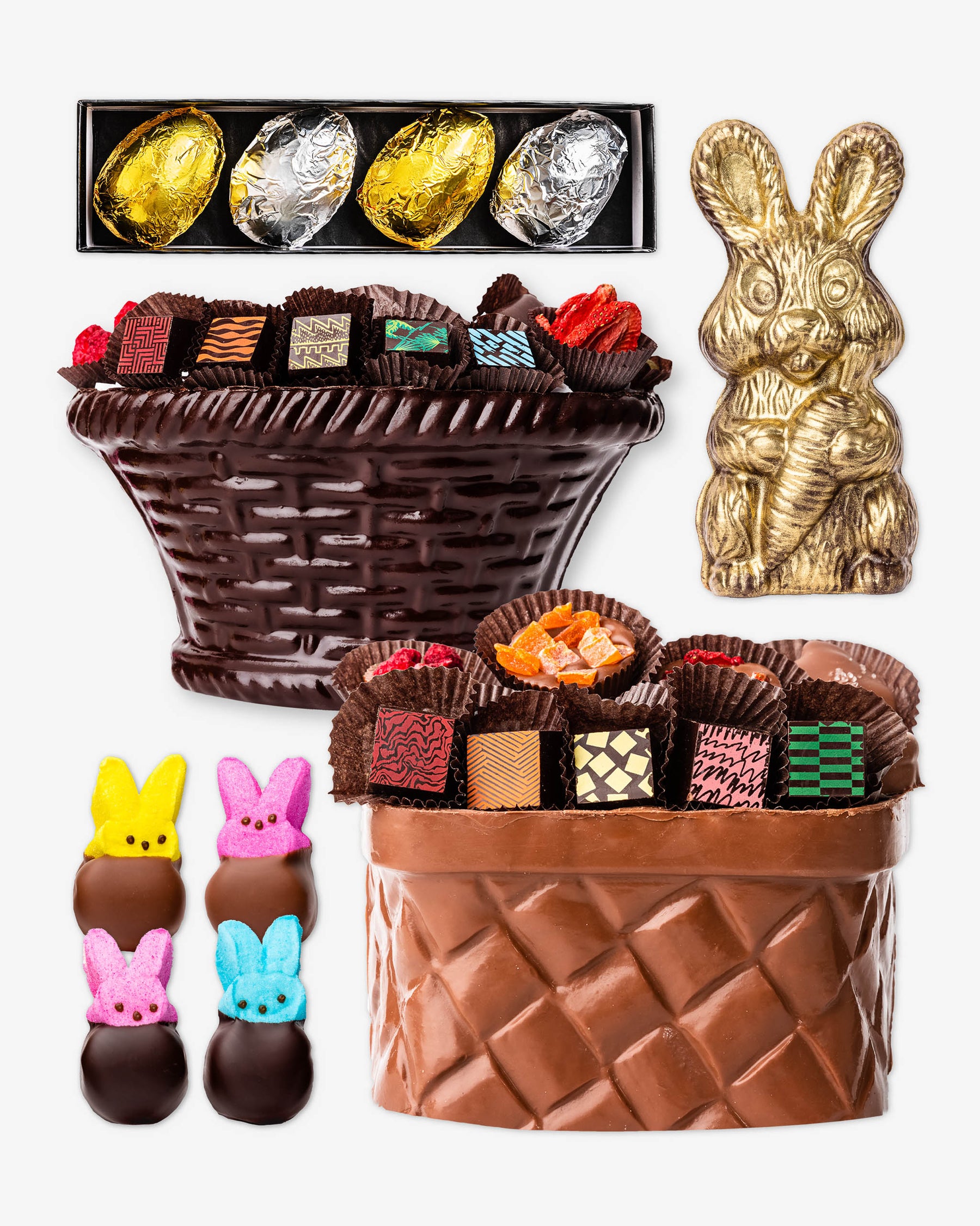 Deluxe Easter Chocolate Gift Basket Bundle