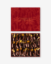 Fine Chocolates Gift Box - Luxury Dark Chocolate Covered Orange Peels - Made in Los Angeles