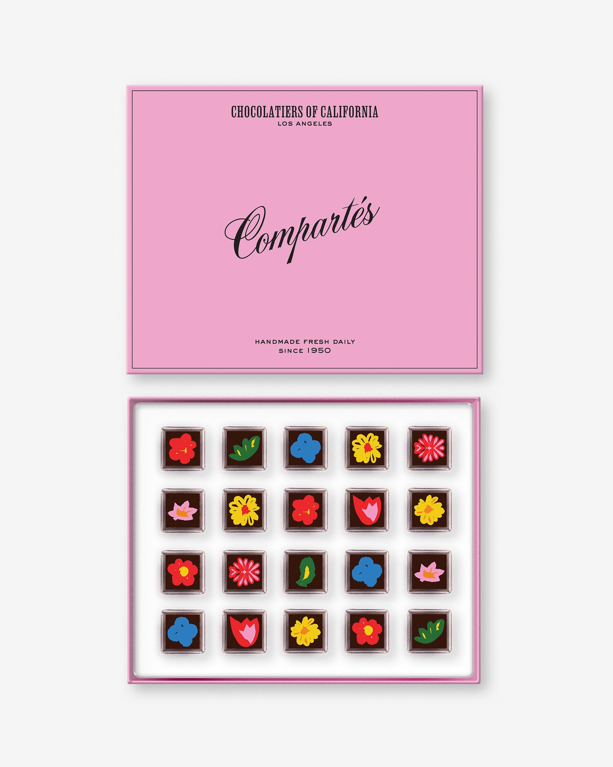 Floral Truffles Gift Box - Chocolate Flowers