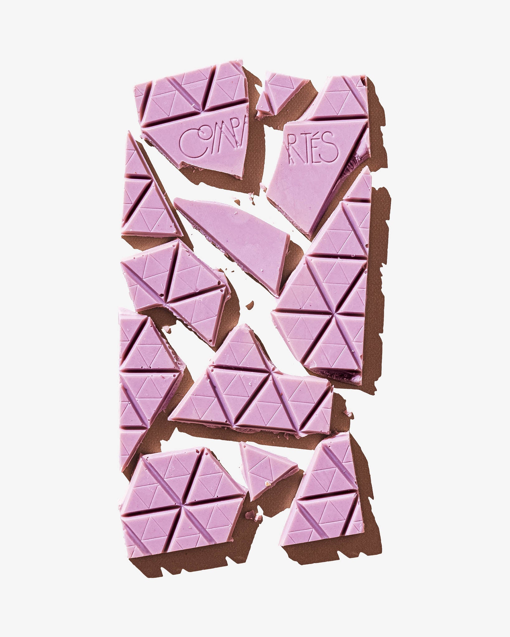 Gourmet Chocolate Gift - Lavender Premium Chocolate Bar