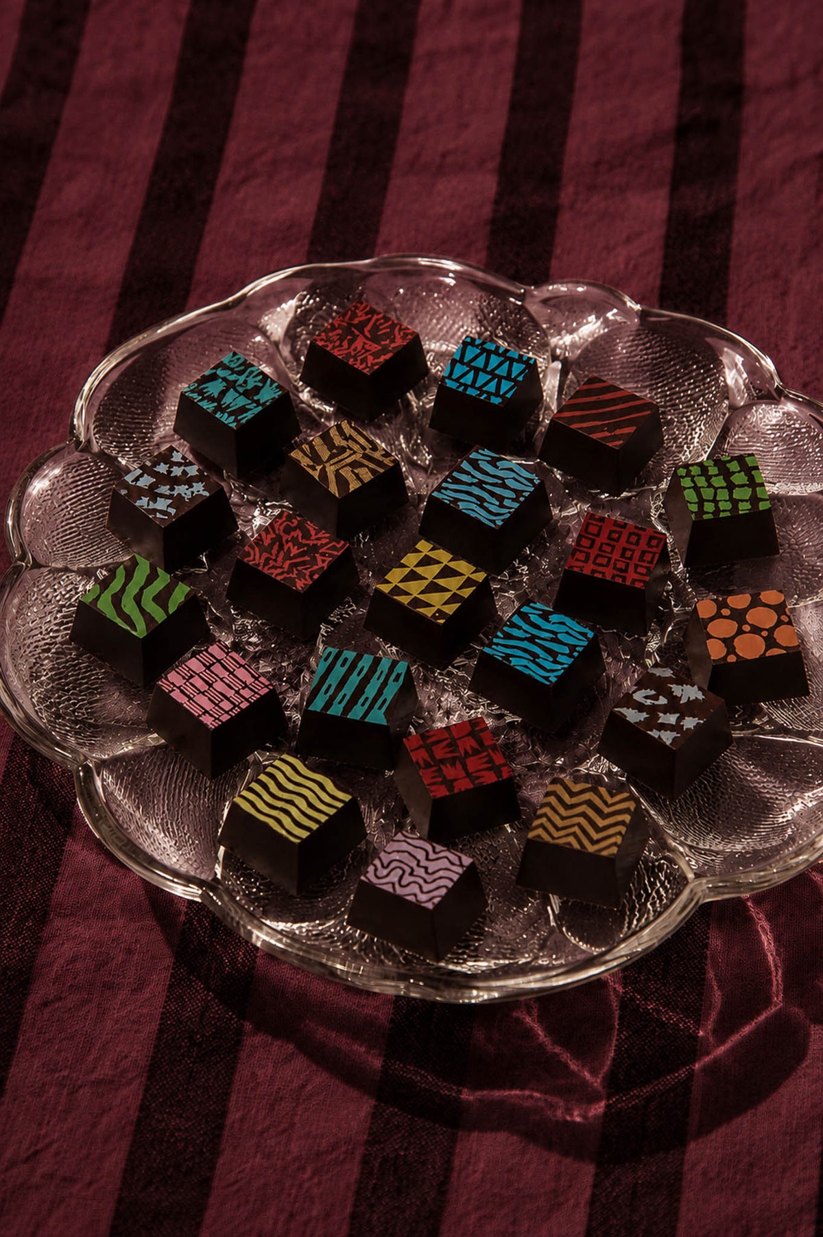 Gourmet Chocolates and Chocolate Truffles that arrive in a designer packaged chocolate gift box by Compartes Chocolates Los Angeles. Handmade artisan premium chocolate truffles made in LA.