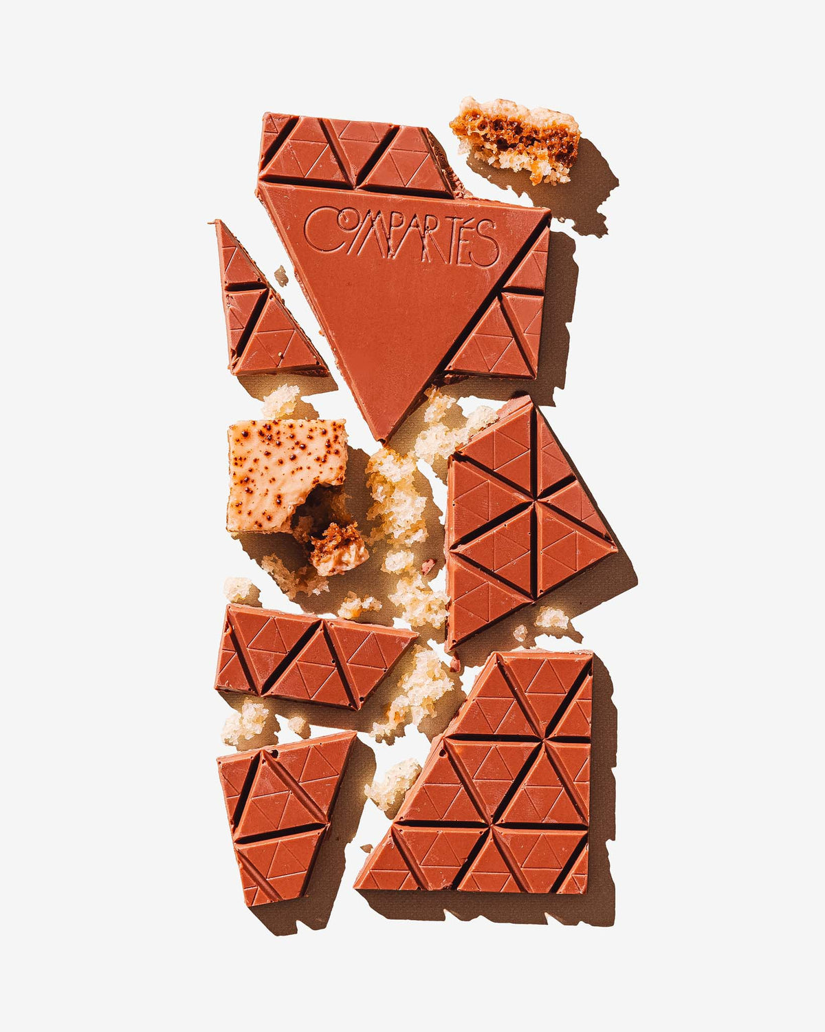 Luxury Chocolate Gifts - Tiramisu Gourmet Milk Chocolate Bars - Los Angeles Chocolates by Compartes