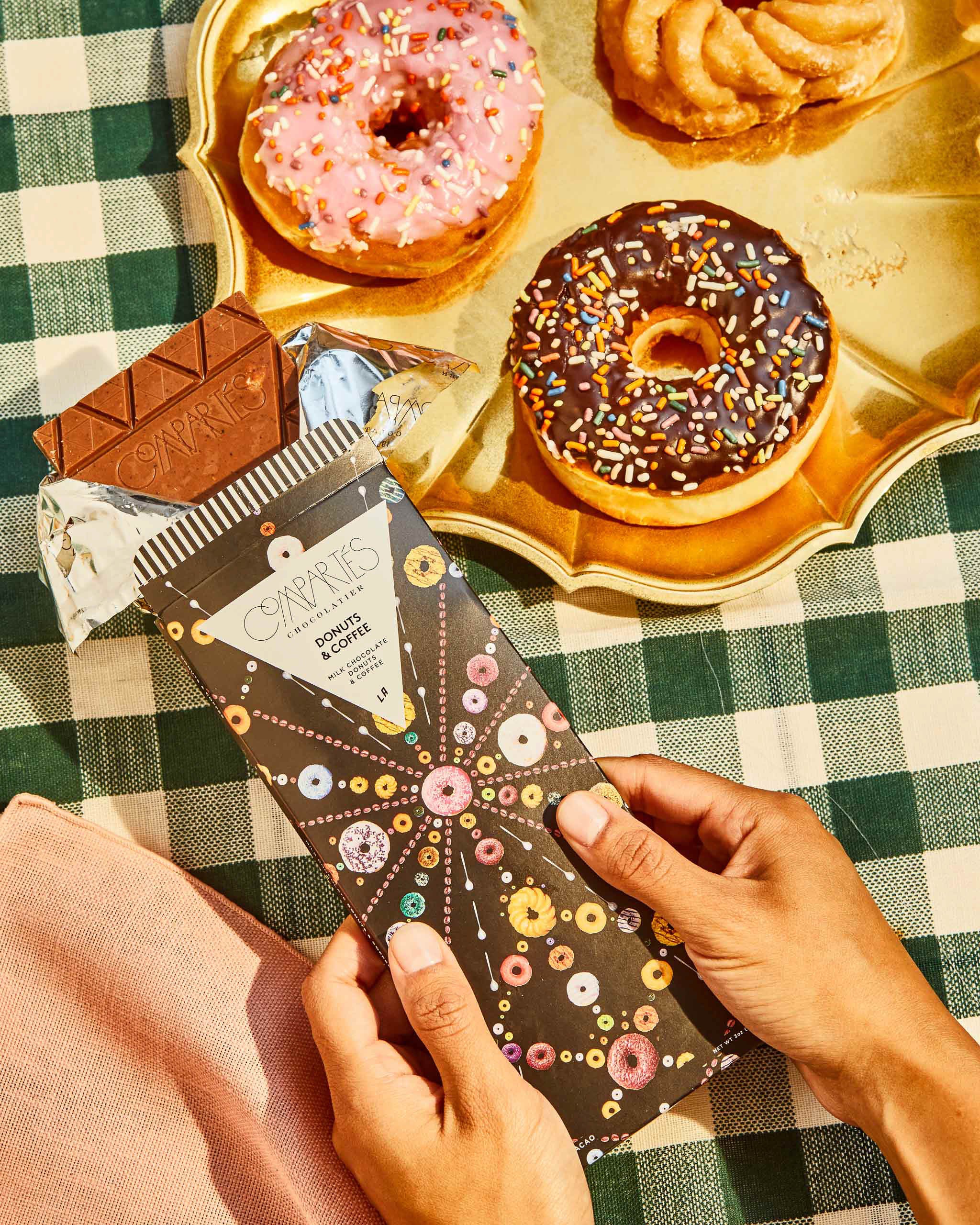 Gourmet Milk Chocolate Bars.