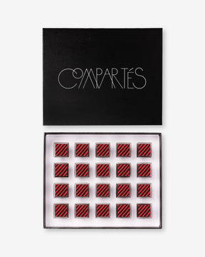 Award Winning Chocolates Truffles Gift Box Compartes