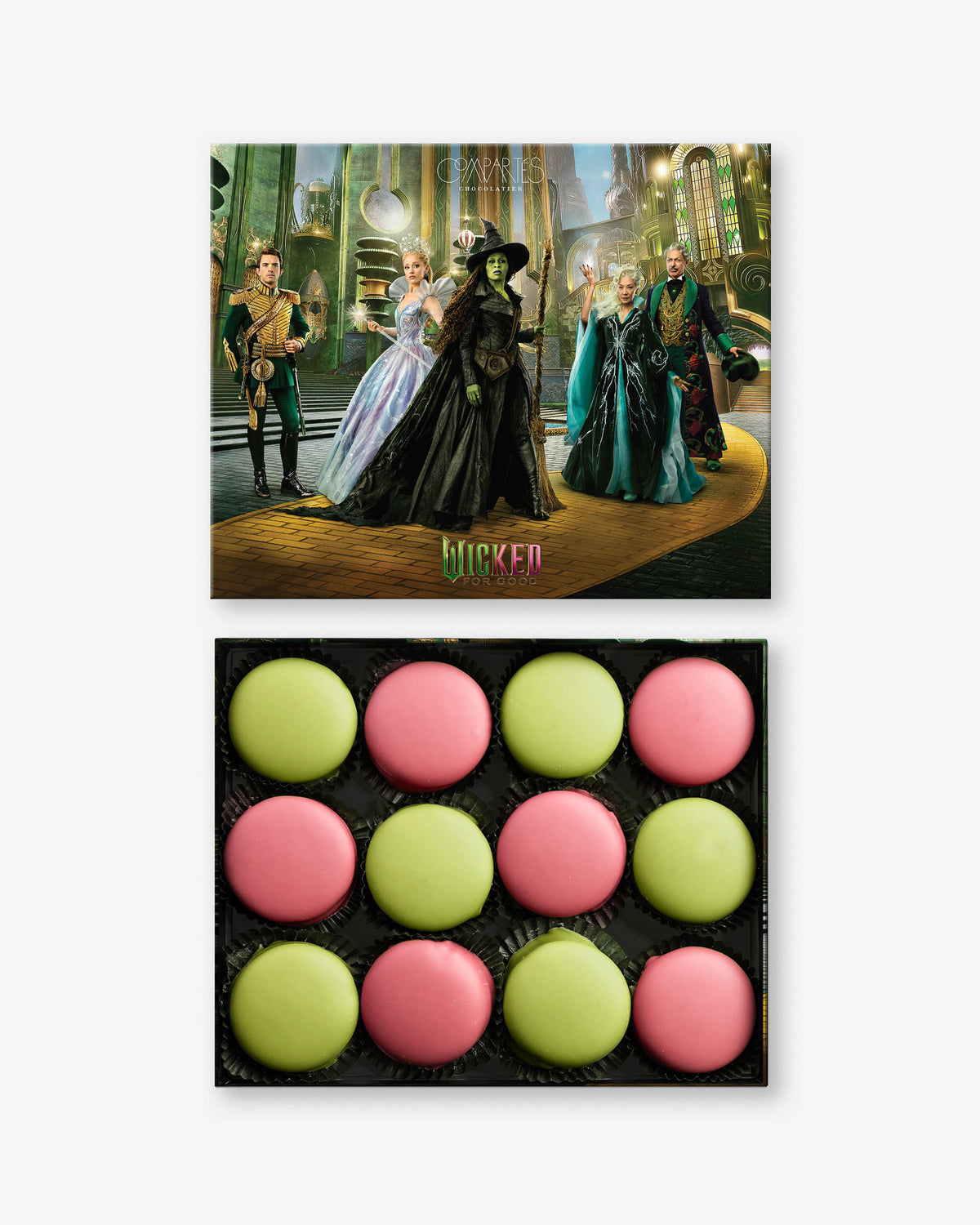 Wicked: For Good Movie Chocolate Covered Cookies Gift Box