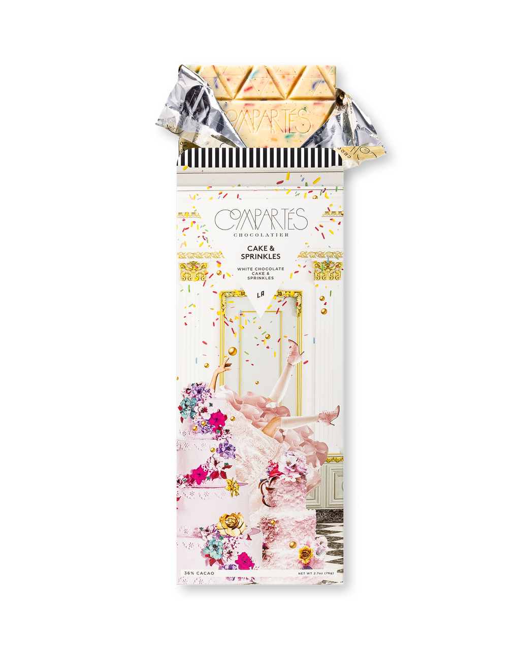 Birthday Cake Sprinkles Chocolate Bar