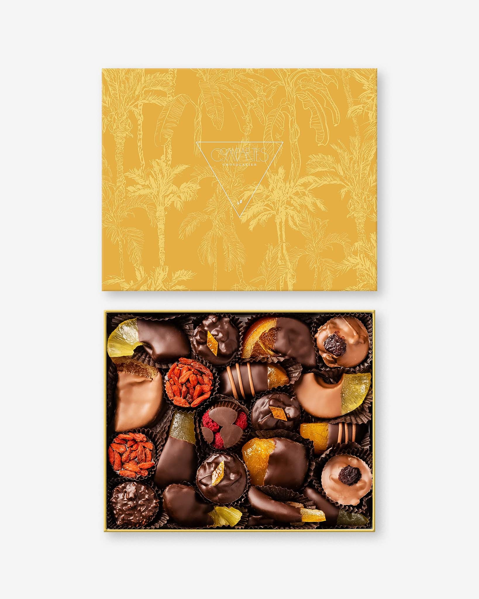 Gourmet Chocolate Fruits Assortment - Luxury Chocolate Gifts and Chocolate Gift Boxes by Compartes