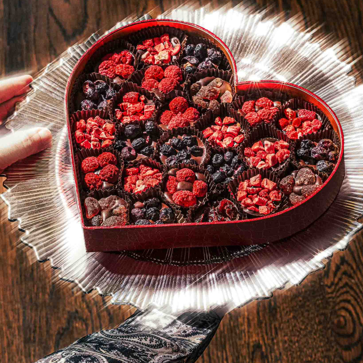 Heart Shaped Chocolate Box – The Flying Needles