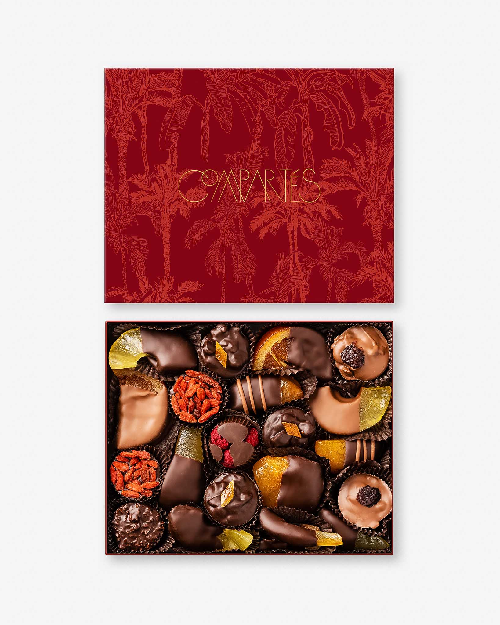 Chocolate Covered Fruits Assortment - Luxe Palms Gift Box