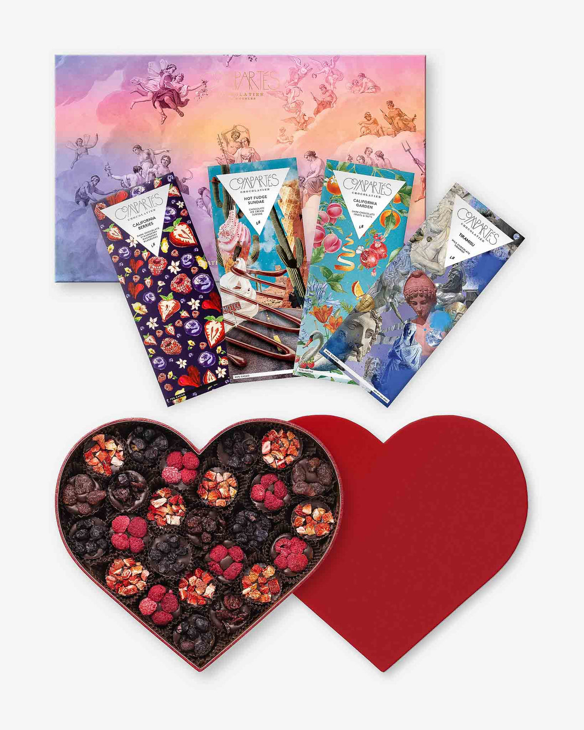 Valentine's Day Chocolate Is Art Heart Gift Set