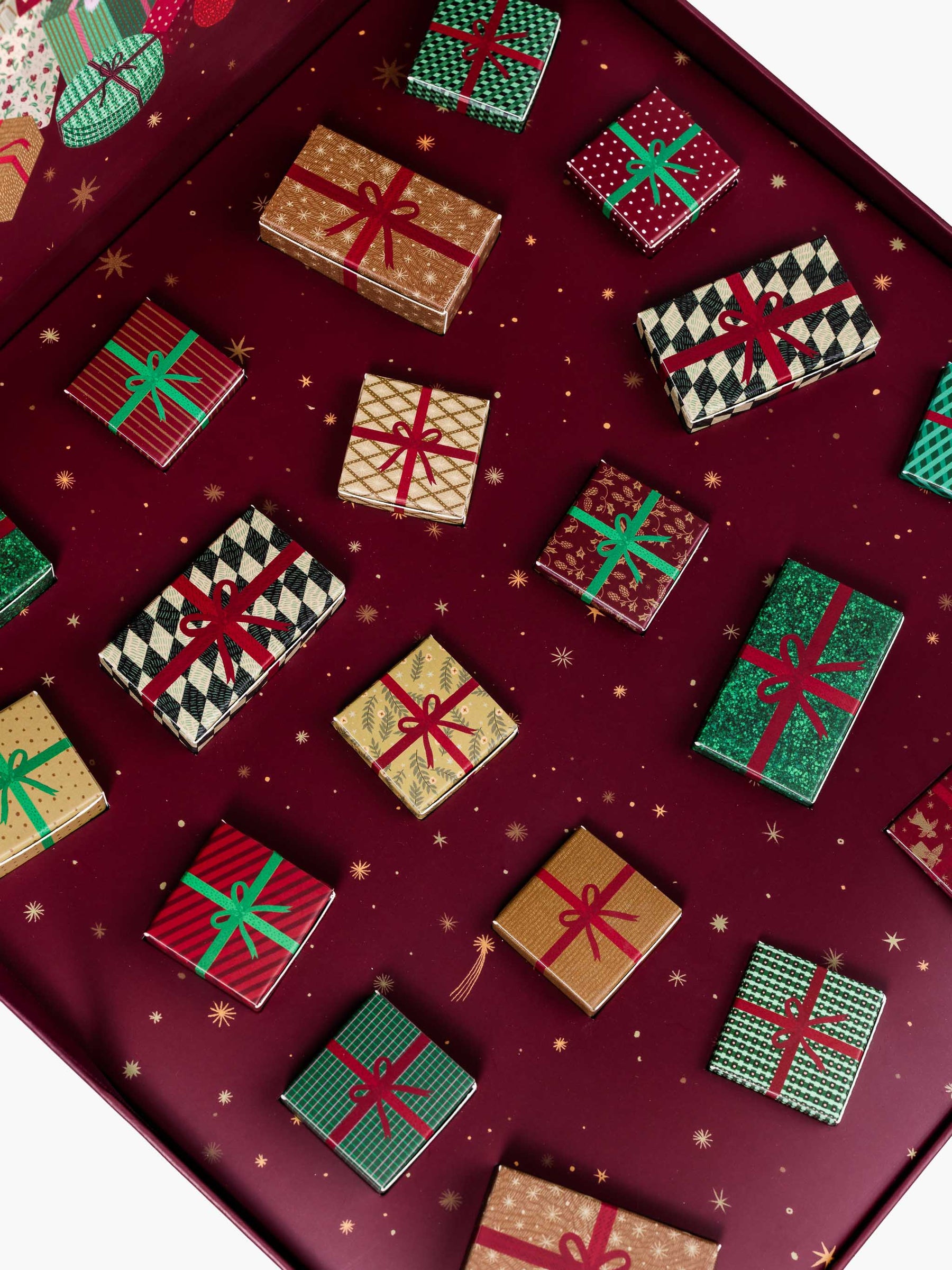 Chocolate Christmas Present Gift Box