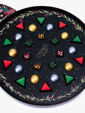 Gourmet Christmas Chocolate Wreath Gift Box