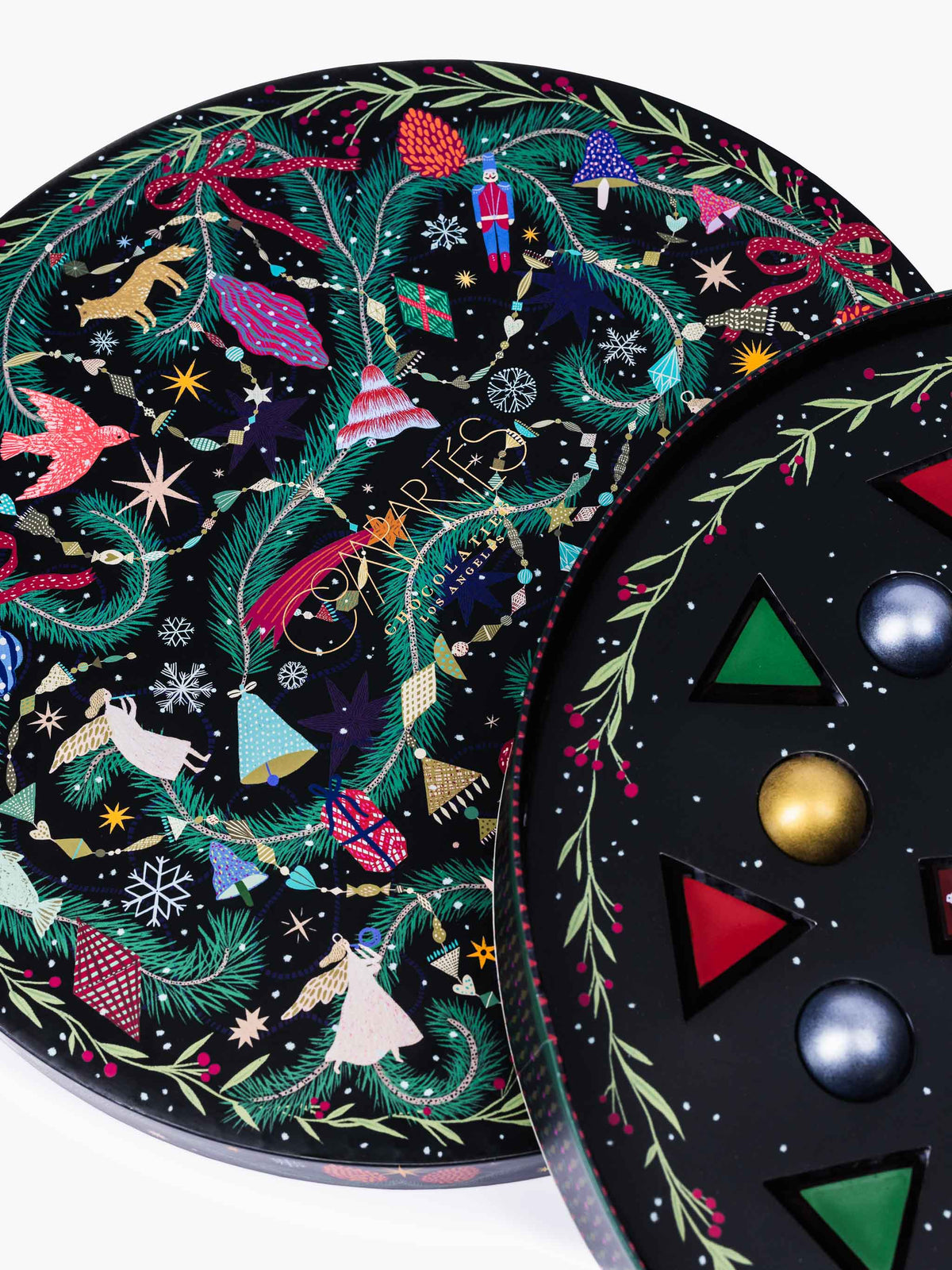 Gourmet Christmas Chocolate Wreath Gift Box