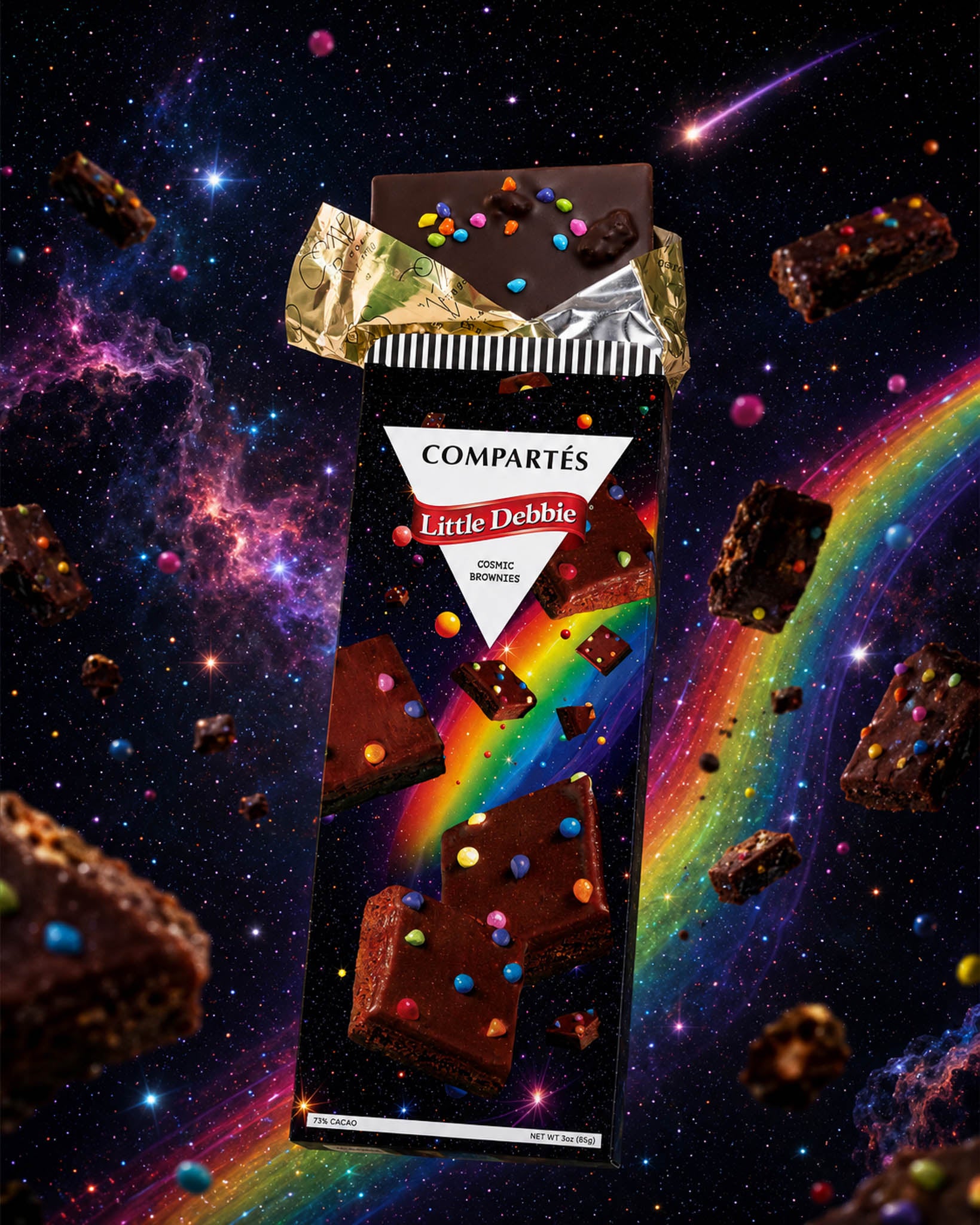 Little Debbie Cosmic Brownies Chocolate Bar