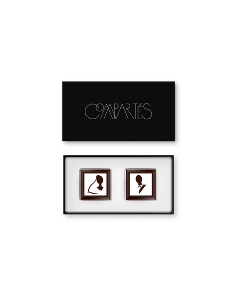 Chocolate Wedding Favors | 2 Piece Wedding Chocolate Box