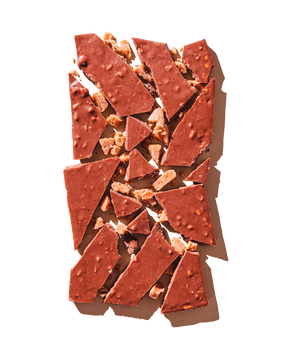 Compartes gourmet sticky toffee chocolate bar, milk chocolate with toffee, chocolate gift, date