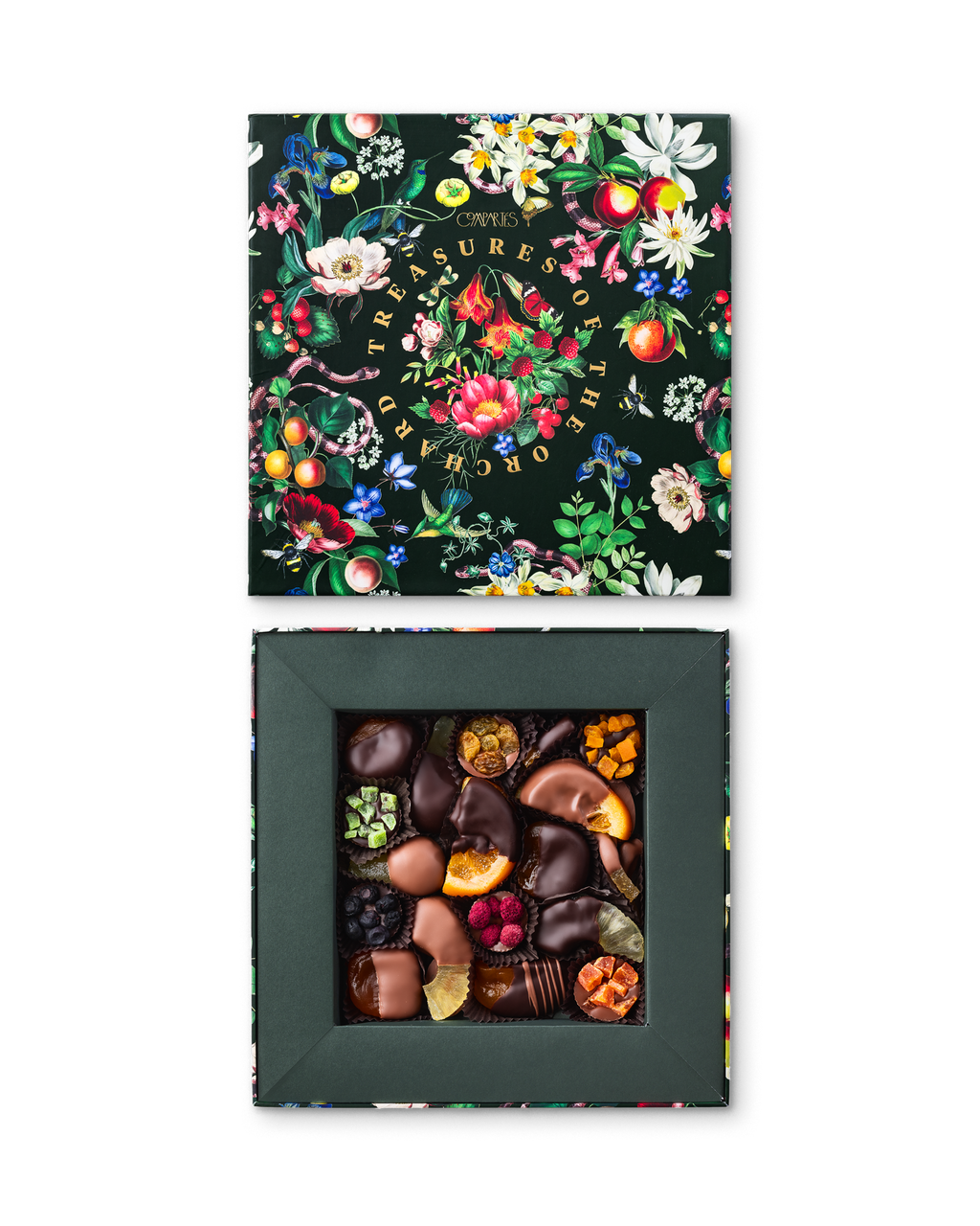Treasures of the Orchard | Chocolate Covered Fruit Gift Box
