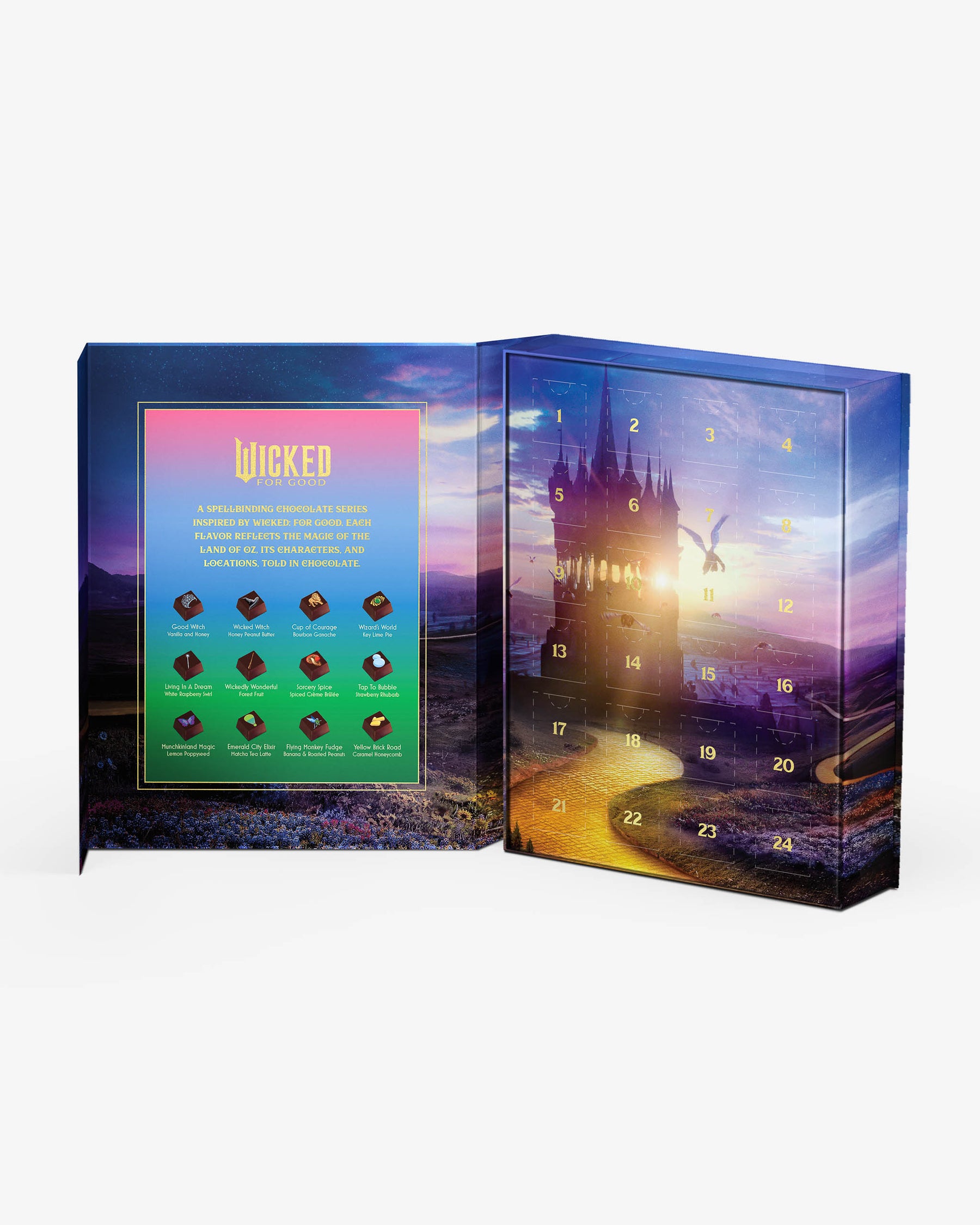 Wicked: For Good - Ariana Grande Cynthia Erivo Chocolate Advent Calendar