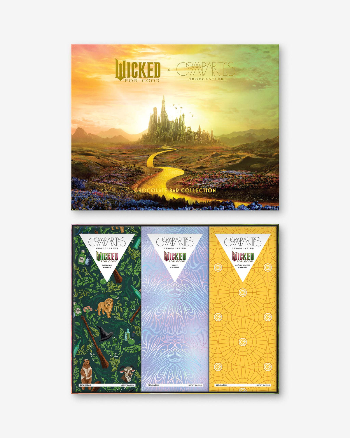 Wicked: For Good Movie Chocolate Bar Gift Set - Design Edition
