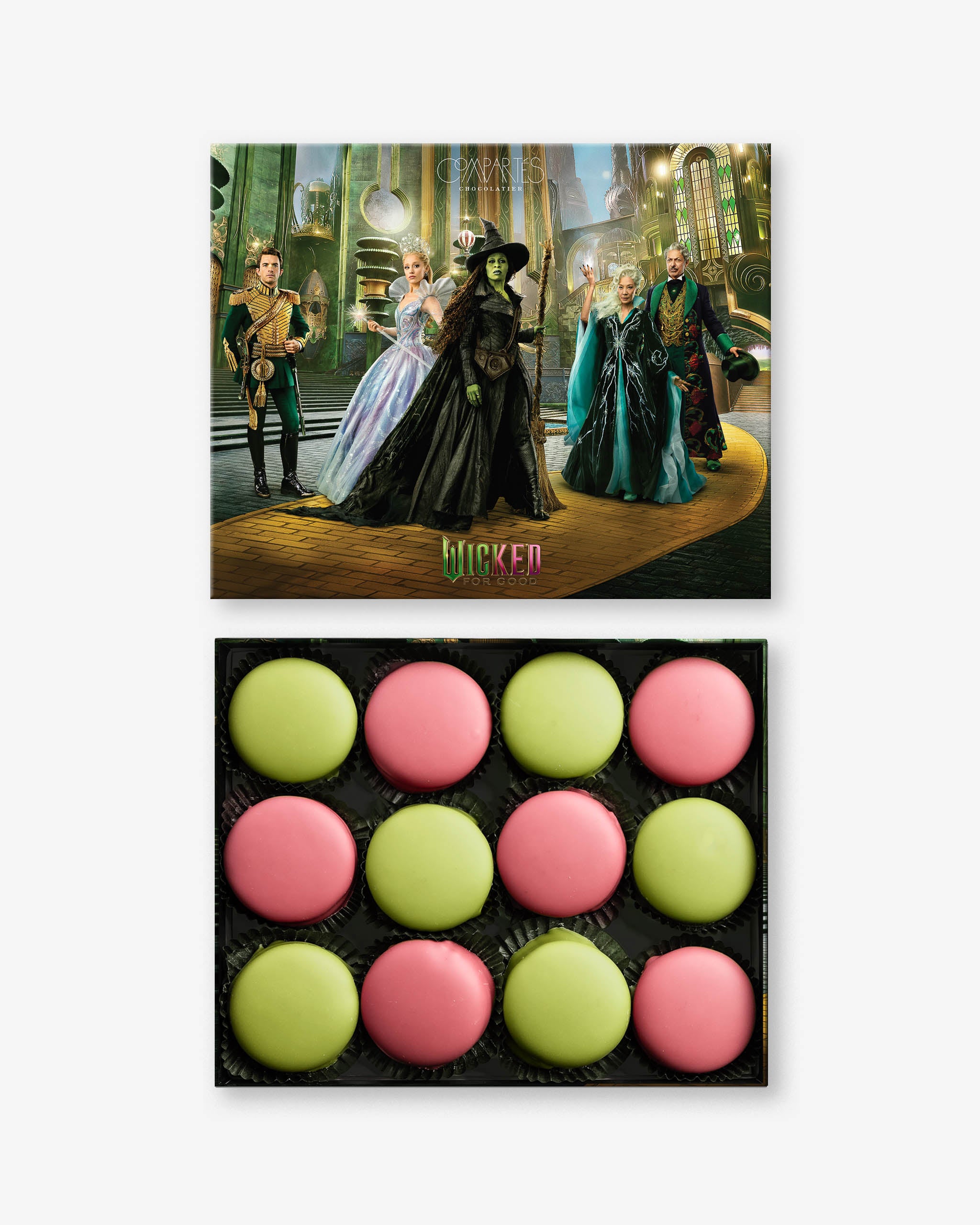 Wicked: For Good Movie Chocolate Covered Cookies Gift Box