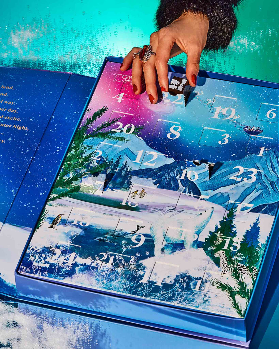 Gourmet Chocolate Advent Calendar Luxury Chocolate Gift