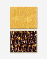 Fine Chocolates Gift Box - Luxury Dark Chocolate Covered Orange Peels - Made in Los Angeles