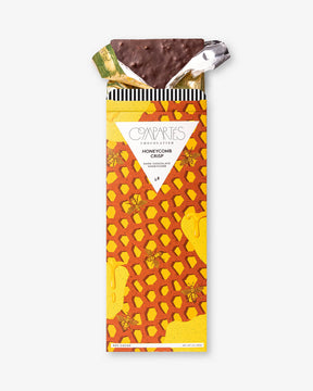 Gourmet Dark Chocolate Gifts - Honeycomb Premium Chocolate Bar