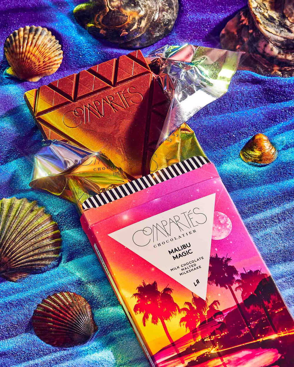 Malted Milkshake Malibu Magic Gourmet Chocolate Bar