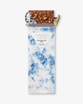 Luxury Chocolate Gift - Gourmet Milk Chocolate Marshmallows Crisp Fancy Chocolate Bar