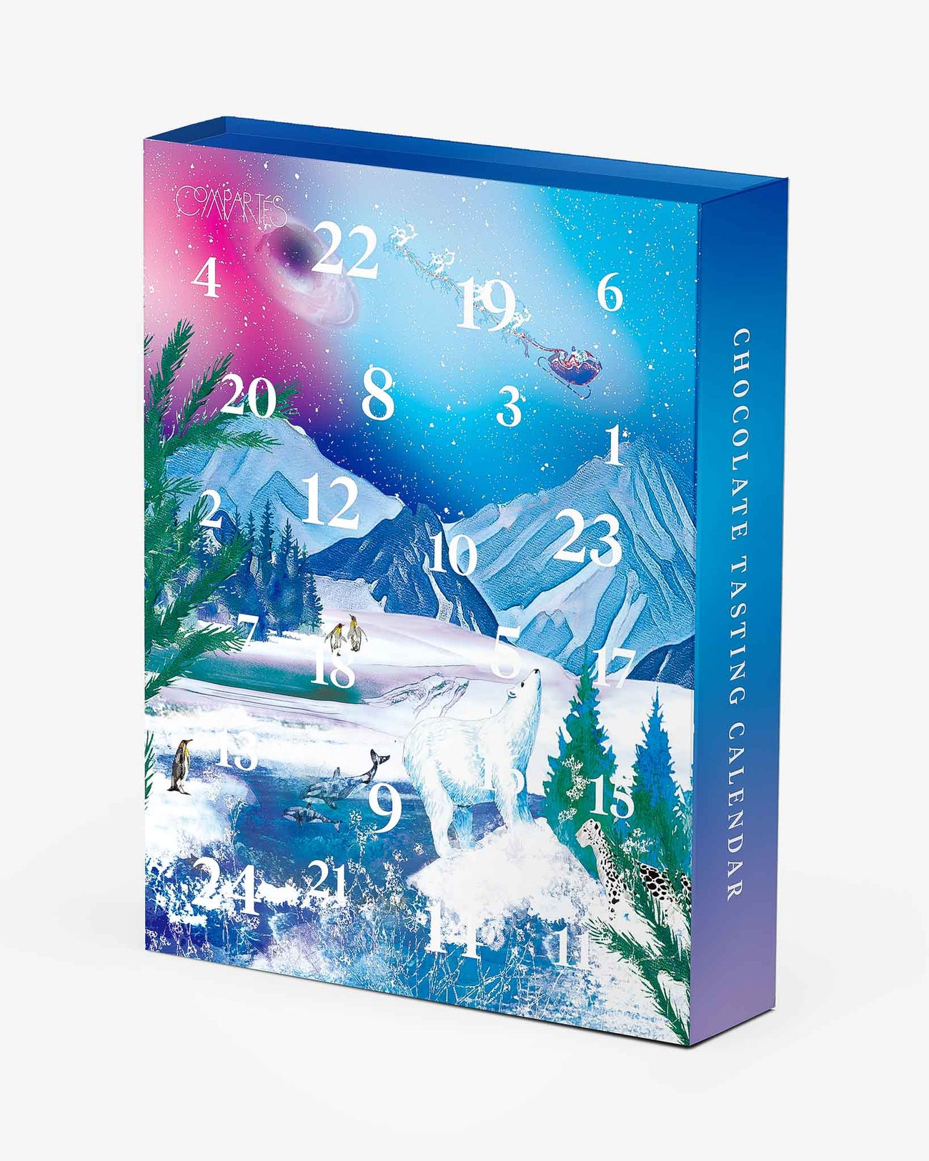 Gourmet Chocolate Advent Calendar Luxury Chocolate Gift